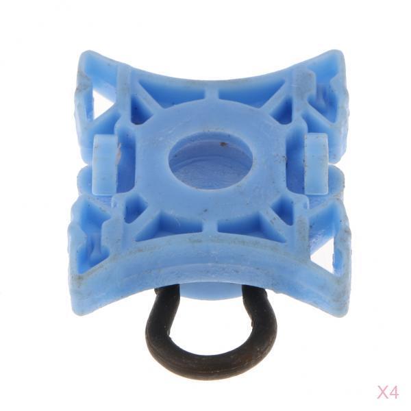 4 Body Clips Nylon Liner Fastener Rivet Push Type Retainer