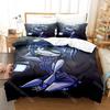 3D Print Murder Drones Anime Fashion Bedding Set Cartoon three-piece set Adult Kid Bedroom Duvet cover Sets Home Textiles