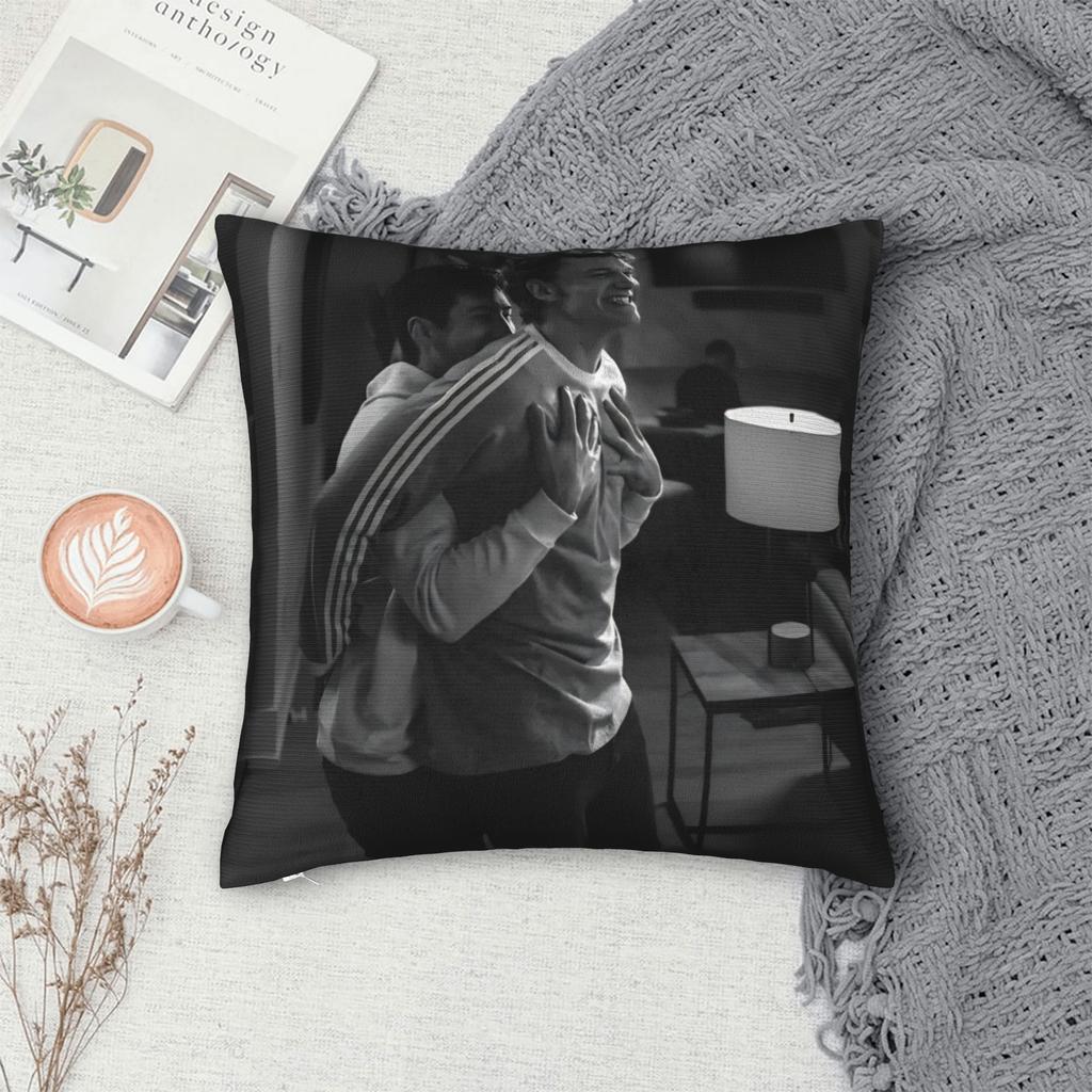 Car Decorations Vintage Shane Hollander & Ilya Rozanov Heated-Rivalry Pillowcases Merch Pillow Cover Zipper Multi-Size