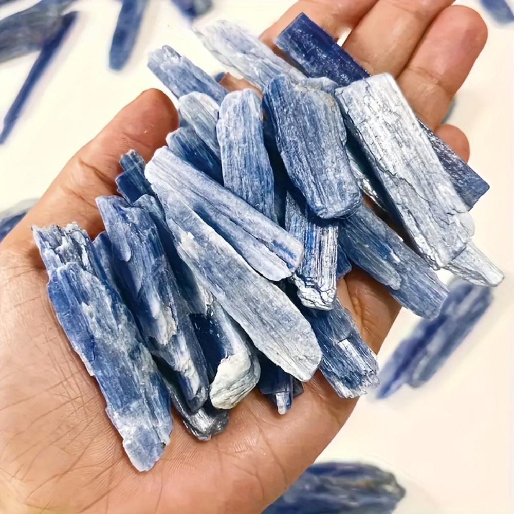 50g/100g Natural Kyanite Quartz Stick Minerals Specimen Crystal Stone Reiki Healing Crystals DIY Jewelry Making Home Decor