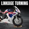 1:9 Honda Cbr1000Rr Little Monkey Toy Model Motorbikes Alloy Diecast Sound Light Shock Absorption Motorcycle Toys For Kids Gifts