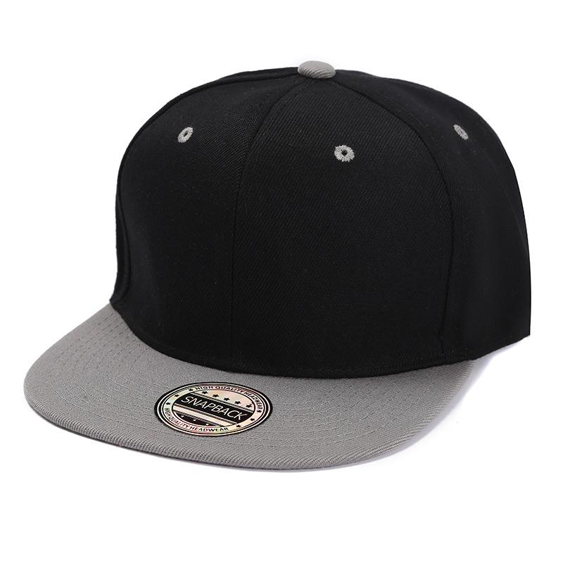 Весенне-Летняя Бейсболка с Плоским Козырьком Камуфляжная Модная Snapback Кепка на Кнопке Однотонная Gorras Кость Пустые Кепки Adult