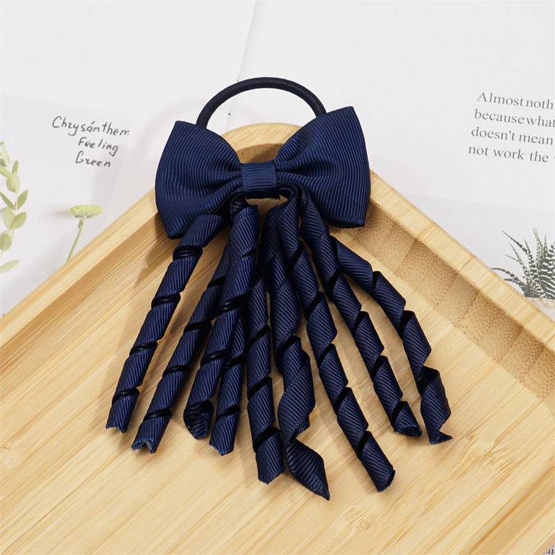 Elástico com Franja em Rolo Enfeites Infantis Adereço de Cabeça Laço Acessórios de Cabelo Anel de Cabelo Corda de Cabelo Menina de Líder de Torcida