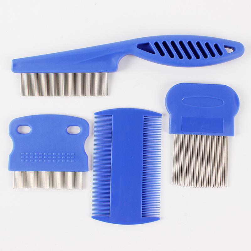 Pet Flea & Egg Removal Stainless Steel Grooming Comb for Dogs & Cats
