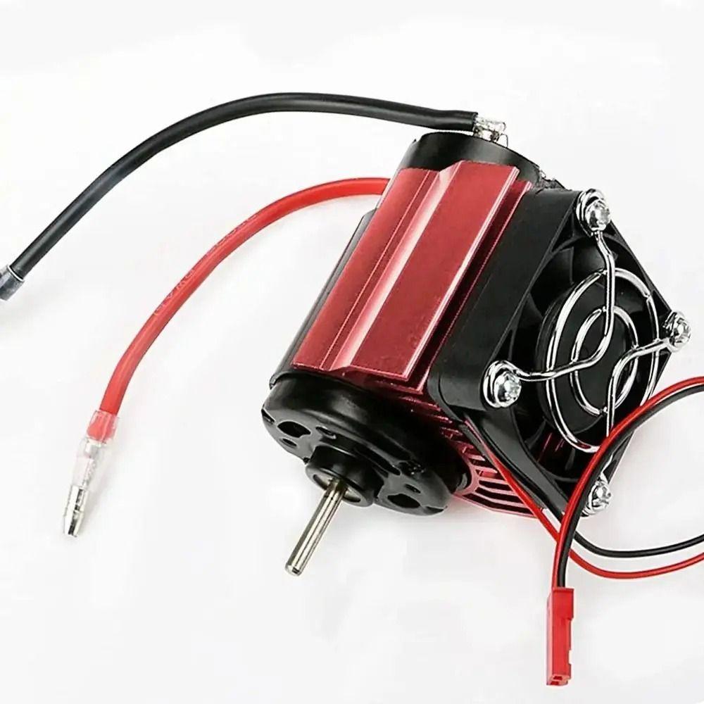 Metal Material Heat Sink 3660 Motor Motor Radiator Cooler Cooling Fan  1/10 Scale RC Cars