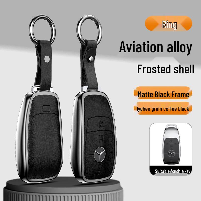 Mercedes-Benz Key Case for 23 Models: New C-Class (C200L/C260L) & S-Class (S400L/S450L/e300)