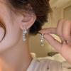 Design Fantastic Colorful Crystal Geometric Square Earrings with Different Angles and Colors Unusual Jewelry for Women or Girls