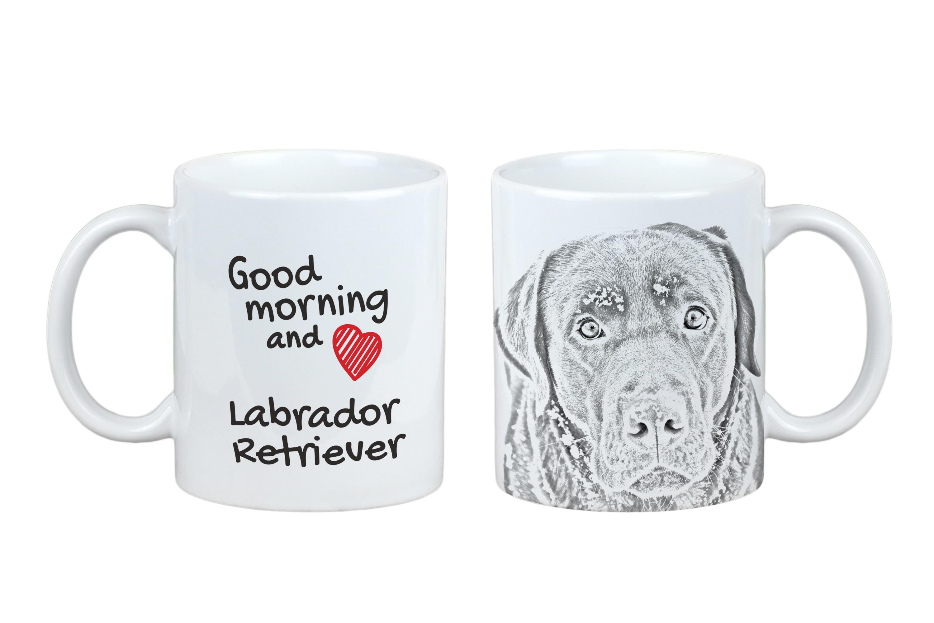 

Labrador Retriever - cup with a dog, personalized cup with a print, a classic gift for everyone from the Art-Dog brand