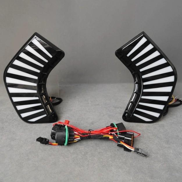 LED Daytime Running Lights & Turn Signals for BYD Seagull Intelligent Driving Version, Front Bumper Lights (25 Models)