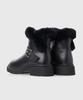 Kissa Real Shearling Leather Ankle Boots A507301