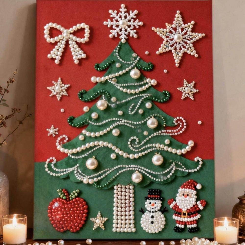 3D Pearl Painting Kit Sparkling DIY Pearl Painting Kit DIY Floral DIY Painting Art Kit  Room Decor