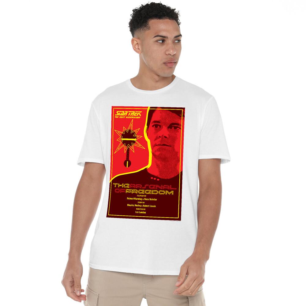 Star Trek TNG Season 1 Episode 21 T-Shirt S-2XL White XXL