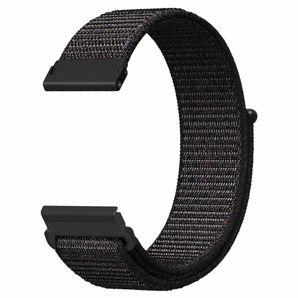 

For Suunto Spartan Sport Wrist HR Baro/Suunto 7 Strap 24mm Nylon Sport Loop Watch Bands Black