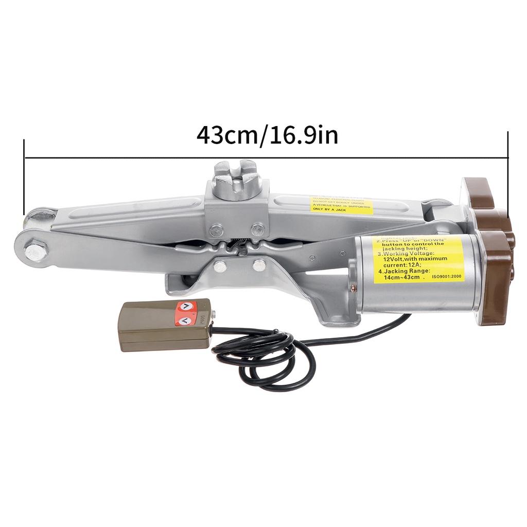 5 Ton 140W 12V Lifting Electric Jack DC With Remote Control Auto Lift Automatic Sedan Maintenance Electric Car Lifting Jack