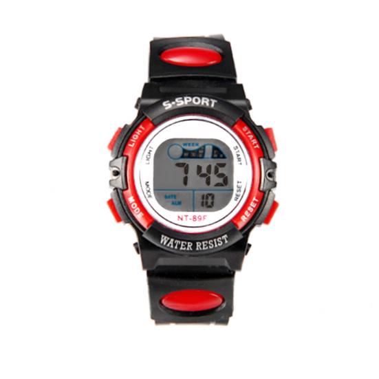 Multi-functional Children Sports Luminous LED Digital Date Alarm Wrist Watch
