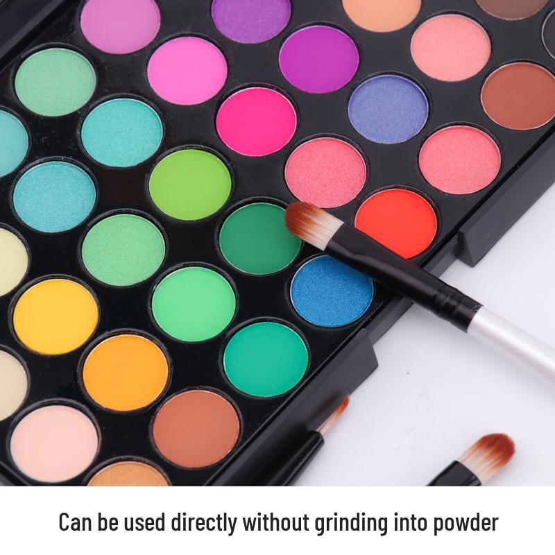 40-Color Clay Makeup Powder Palette for Doll Figurine - Eyeshadow & Blush Kit