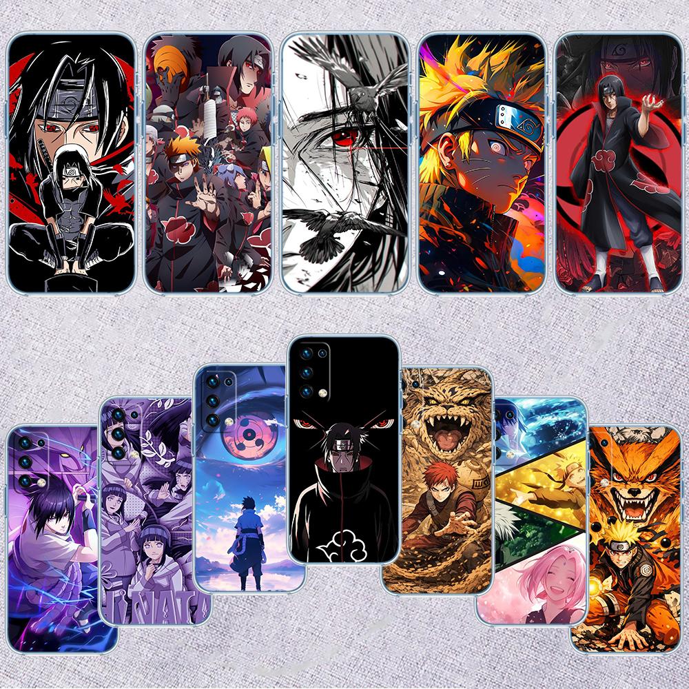 Anime Naruto Uzumaki Transparent Phone Case for Samsung Galaxy A04 A04S A14 A23 A34 A54 M23 M33 M52 M53
