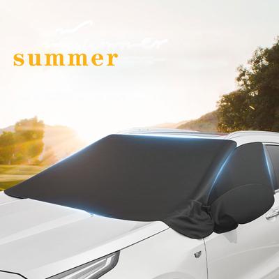 Two In One All-season Universal Car Snow Cover Frost Protection Anti Freezing Sun Protection Sunshade For Tesla Model 3 Model Y