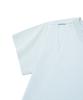FALLETT Slit Short Sleeve Tee Sky Blue