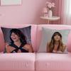 Stylish Aaitanaful Cushion Cover Soft  EasyWash Pillow Case  Versatile for Couch Bed Travel and Office