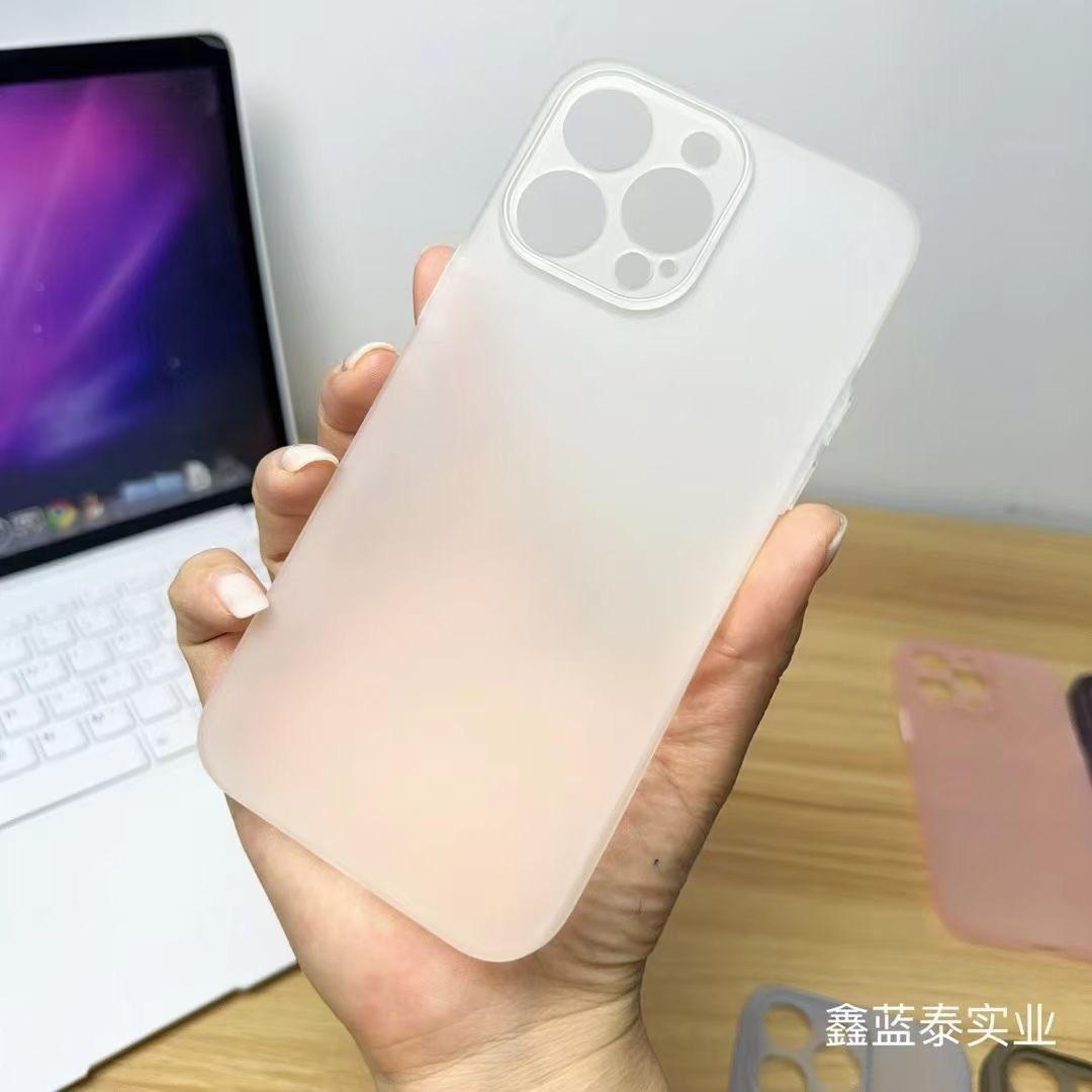 Ледяной ультратонкий матовый чехол для мобильного телефона Apple 17pm защитный чехол для iPhone 16 очень тонкий ТПУ материал мягкий чехол iPhone air