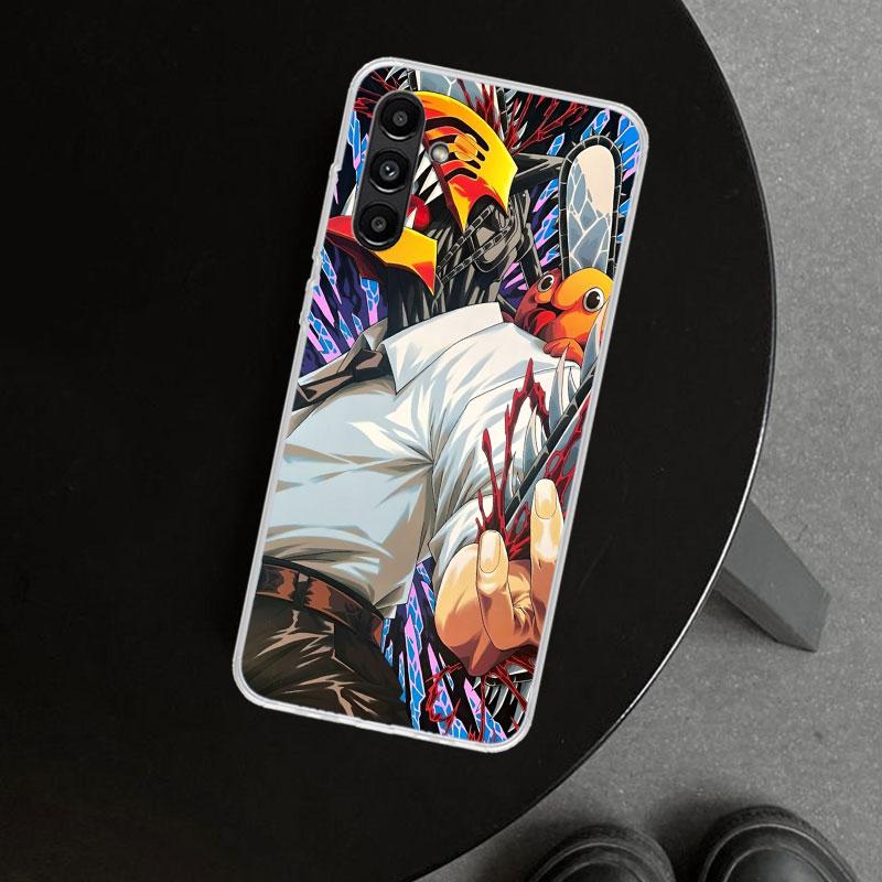 Chainsaw Mans Denji Phone Case Cover for Samsung Galaxy A17 A16 A26 A36 A56 A57 A37 A15 A25 A35 A55 A14 A24 A34 A54 A13 A23 A33