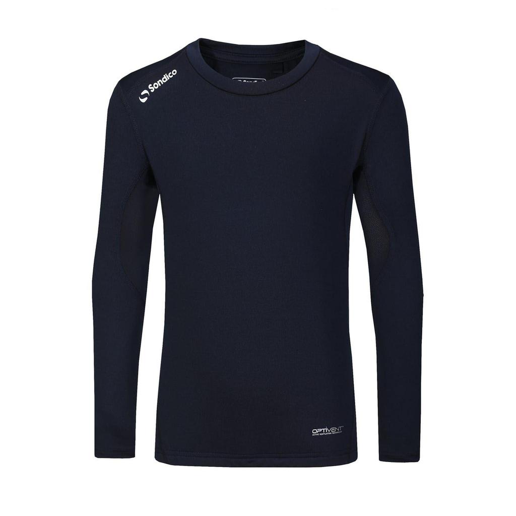 Sondico Childrens/Kids Core Breathable Long-Sleeved Base Layer Top