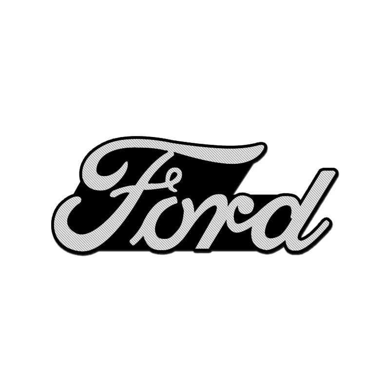 

New 2026 Car Sticker 4PCS Car Audio Decorate 3D Aluminum Badge Emblem Sticker For Ford Fiesta EcoSport ESCORT focus 1 focus 3 fo