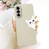 Per Samsung Galaxy A57 5G Custodia SM-A576B Cane Coniglio Cartone Animato Carino Cover Morbida Custodia per Telefono in TPU Per Samsung A57 A 57 GalaxyA57 5G Borse