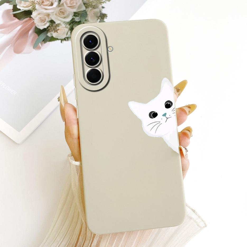 Per Samsung Galaxy A57 5G Custodia SM-A576B Cane Coniglio Cartone Animato Carino Cover Morbida Custodia per Telefono in TPU Per Samsung A57 A 57 GalaxyA57 5G Borse