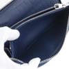 LOUIS VUITTON Zippy Wallet Vertical Purse M32837 Océan Navy blue Taiga mens Used