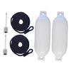 Marine Boat Fenders PVC Bumpers Inflatable Boat Bumpers Fishing Boat Fend for Docking Safety of Yachts & Pontoon Boats