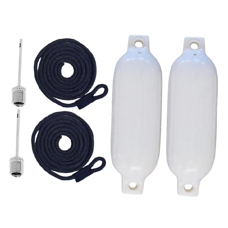 Marine Boat Fenders PVC Bumpers Inflatable Boat Bumpers Fishing Boat Fend for Docking Safety of Yachts & Pontoon Boats