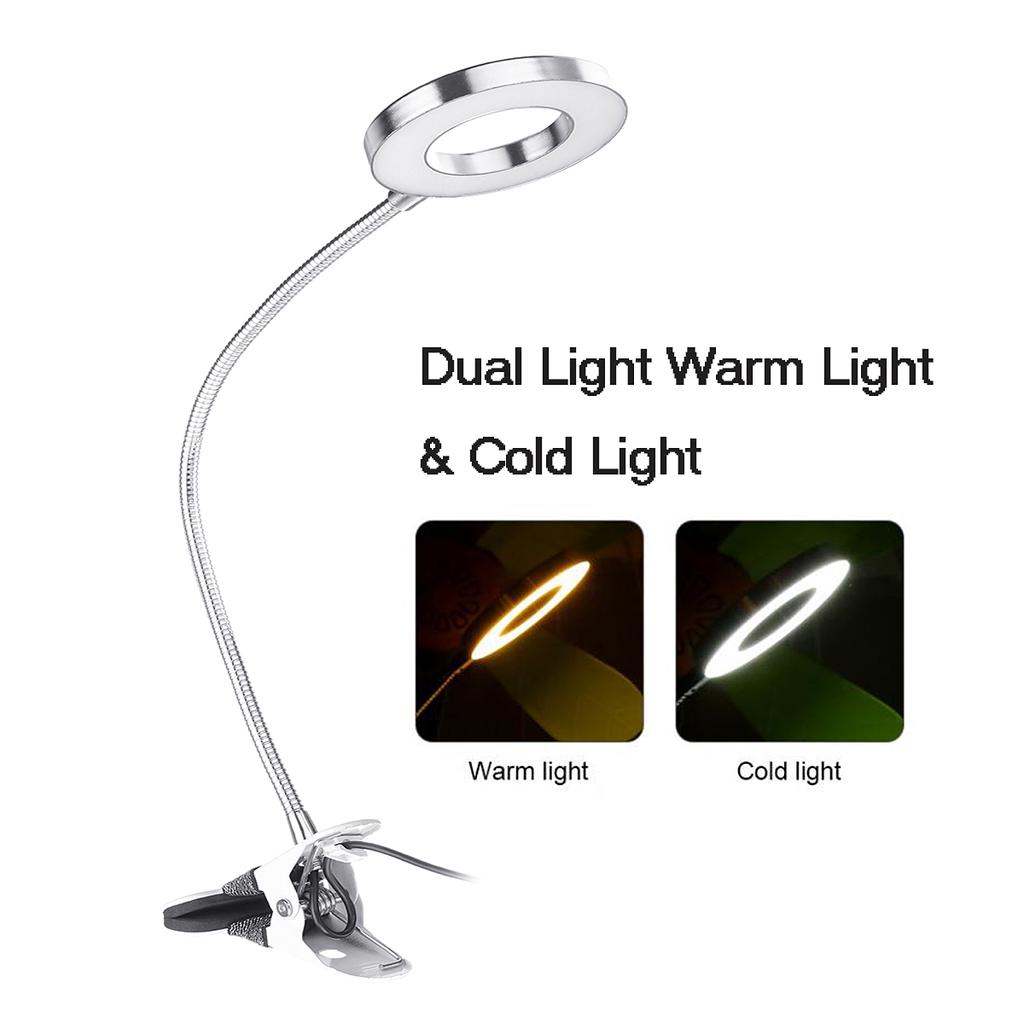 Nail Tattoo Permanent Microblading Make Up USB Lamp Portable Desk