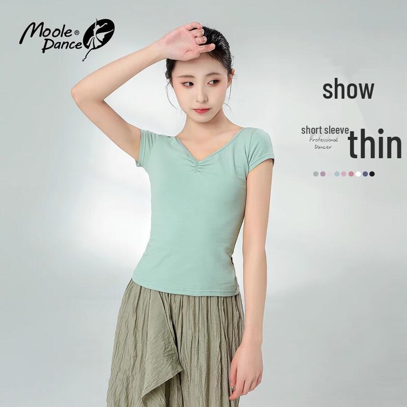 Women s Short-Sleeved Dance Top L