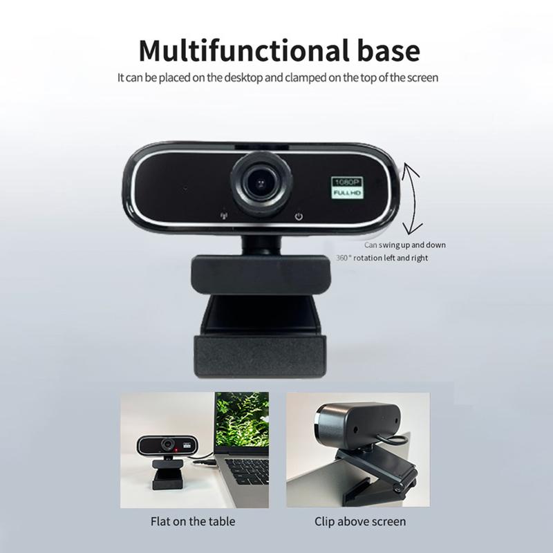 Usb Webcam 1080P Webcam 4K Video Conference Web Camera Usb Web Camera With Microphone Computer Camera For Pc/Laptop/Desktop