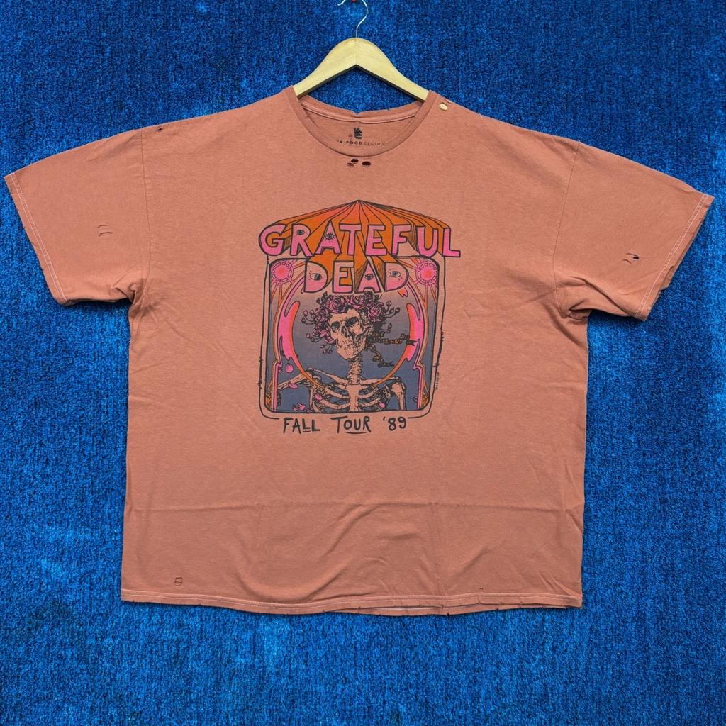 Grateful Dead Big Bertha Fall Tour 89 Oversized Band Tee XXL Unisex T-Shirt