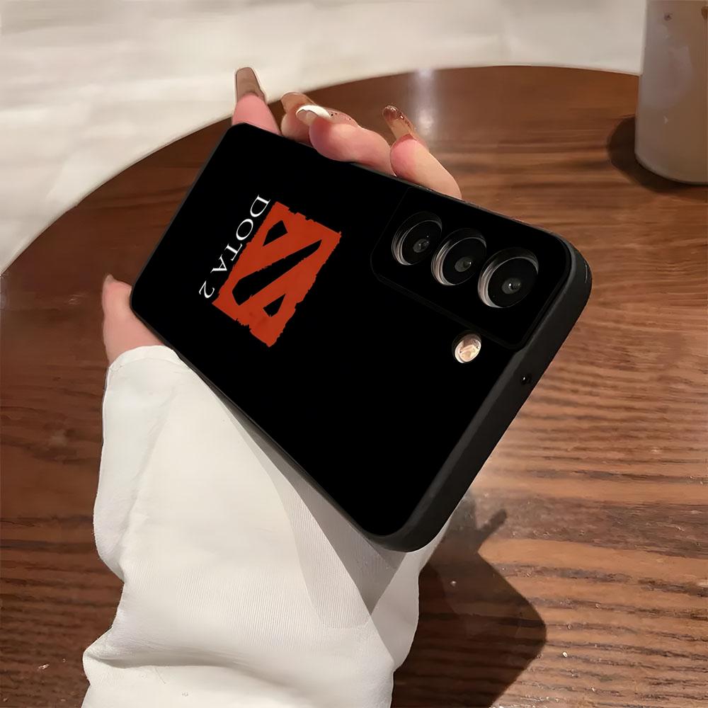 D-Dota 2 Cool Phone Case For Samsung S26 S25 S24 FE S23 S22 S21 Plus S20 Ultra Note20Ultra Black Soft Shell