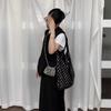 Niche Design, Heavy Industry, Metallic Silver, Design Sense, Hollowed Out Handmade Weaving, Bead, Fashionable Matching, Small Crossbody Bag