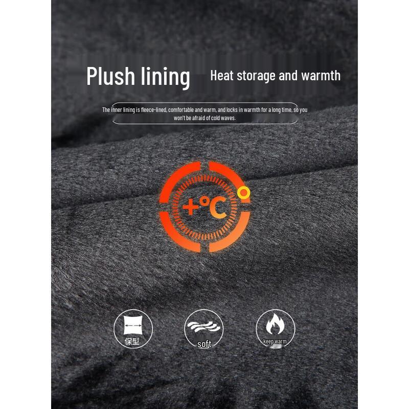 Men's Fleece Lined Straight Leg Casual Pants