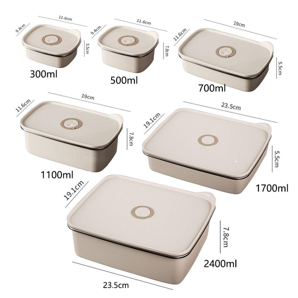 Leak-Proof Fresh-keeping Box Japanese-style Food Container Lunch Box Food Storage Box Seafood