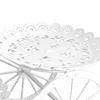 European Dessert Rack Plastic Material Party Dessert Table Decoration Food Fruit Plate White Birthday Party Beautiful Cake Stand