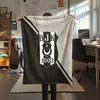 BJK Flannel Blanket, High quality Comfortable for All Seasons, Home Decor, Warmth and Comfort