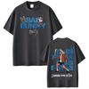 Rapper Bad Bunny Tour Debi Tirar Mas Fotos DTMF Merch T-Shirts Men's Fashion Hip Hop Pop Music Short Sleeve