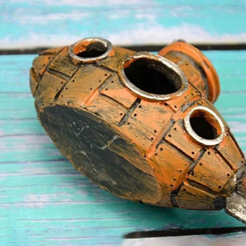 Fish Tank Landscaping Decoration Submarine Ornaments Aquarium Decoration Resin Ornaments Breeding Cave Fish And Shrimp Shelter