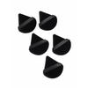 Schwarzer Dreieck Puderquaste Gesichts Make-up Schwamm Weiche Samt Kosmetikquaste Mixer Beauty Foundation Make-up Schwamm Make-up Access