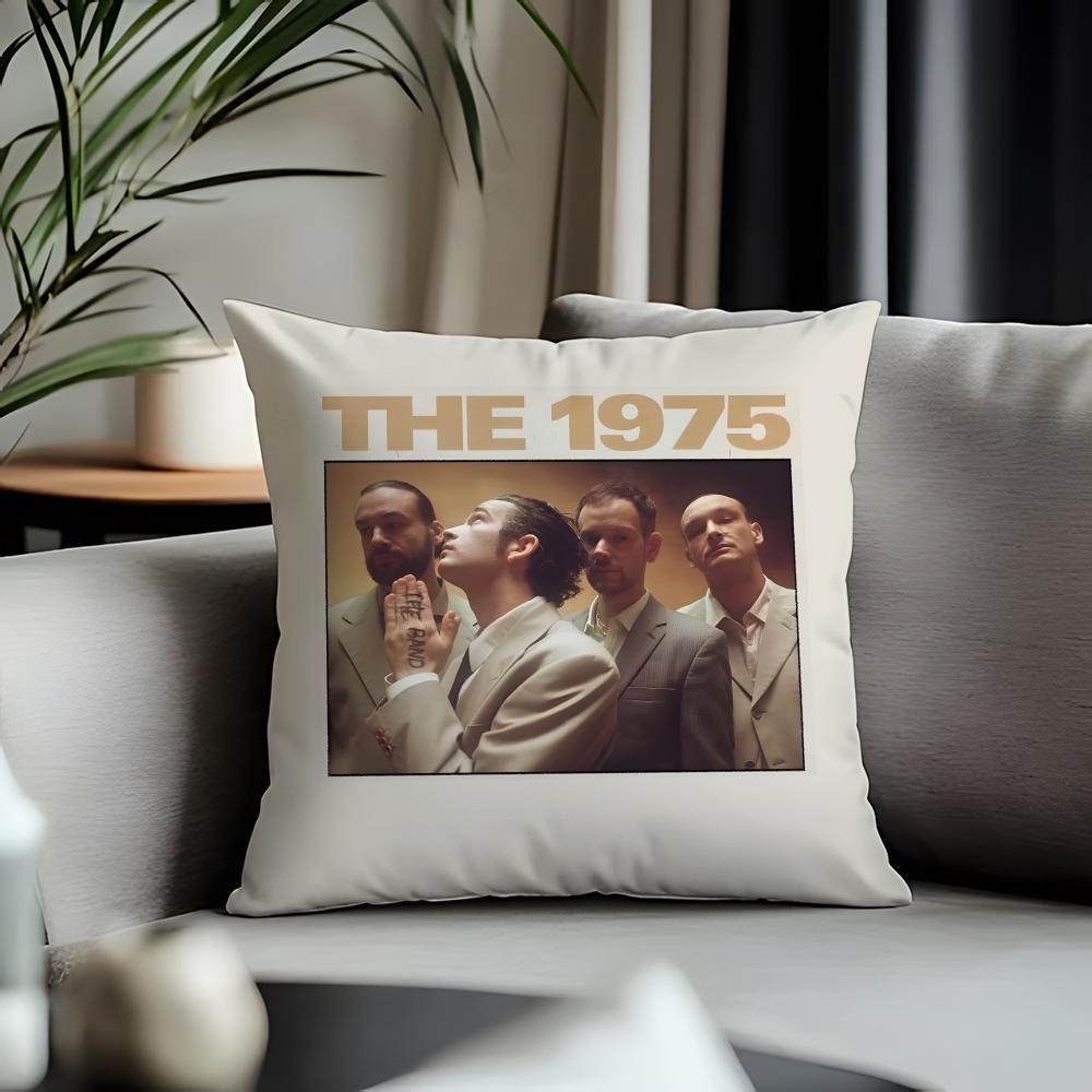 Fashion Tthe Cushion Cover Antidustmite Pillowcase Invisible Zipper Silky Short Plush Sofa Cushion Cover