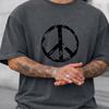 Comfort Colors Peace Boho T-Shirt, Hippie Peace Sign Tee, Peace Symbol Tee, Boho Retro Shirt, Groovy Tee, Cool Boho Tee Gift,70s Style Shirt