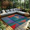 Stylish Area Rug Non Slip Indoor Outdoor Carpet Washable Doormat Home Decor Modern Abstract Pattern Floor Mat Living Room Runner