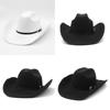 Vintage Cowboy Hat With Wide Brim For Summer Sun Protection And Breathability